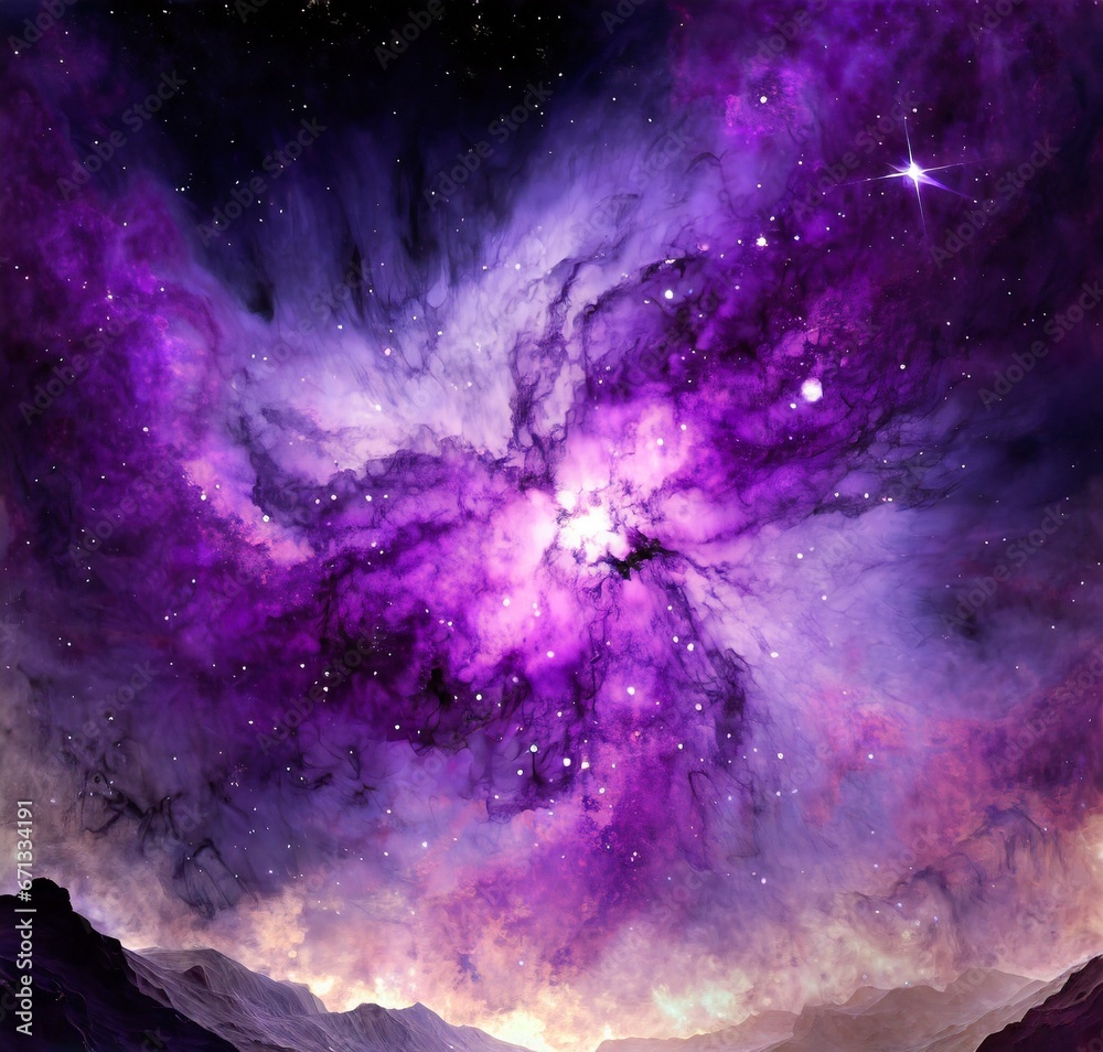 Fototapeta premium background with stars