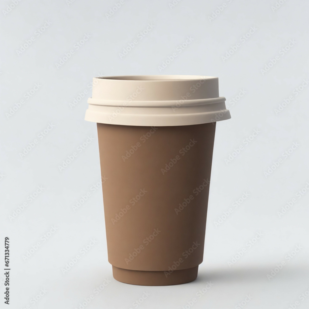 Coffee cup, mock-up, brown, isolated, takeaway, delivery, hot coffee, cafe, minimal, simple, Paper cups, plastic cups, global warming Coffee cup, mock-up, brown, isolated, takeaway, delivery, hot coffee, cafe, minimal, simple, Paper cups, plastic cups, global warming