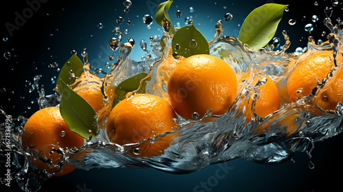 Orange commercial shooting close-up PPT background poster wallpaper web page