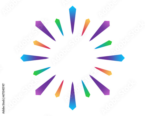 colorful spiral company logo