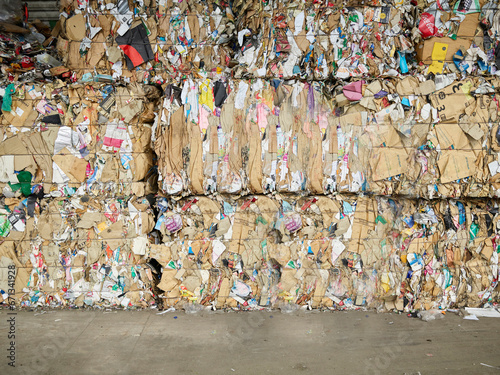 Cardboard stacks