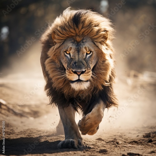 Majestic Lions: Powerful Kings of the Jungle