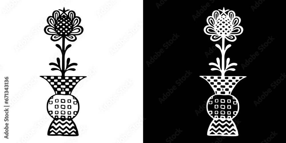 set of black and white flowers idea collection for business company. simple logos, minimalist, abstract vector design, icon and favicon for brand identity Templates for all designs