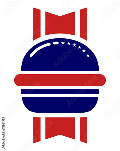 burger food logo 