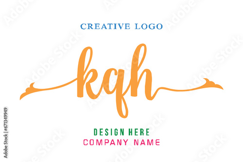 KQH lettering, perfect for company logos, offices, campuses, schools, religious education