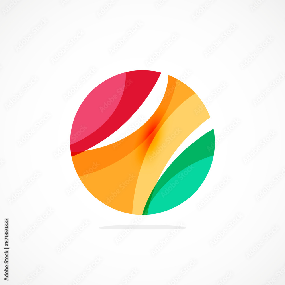 Abstract circle logo, dynamic aesthetic. Simplicity suggests connectivity, fluidity, and energy, making it a versatile choice for brands seeking a modern, visually engaging identity Abstract circle logo, dynamic aesthetic. Simplicity suggests connectivity, fluidity, and energy, making it a versatile choice for brands seeking a modern, visually engaging identity