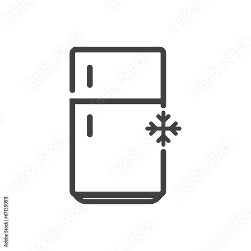 Refrigator logo template