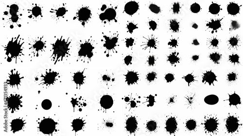 splatter messy spot stain drip splashing ink spray stroke blob rough textured watercolor paint drop