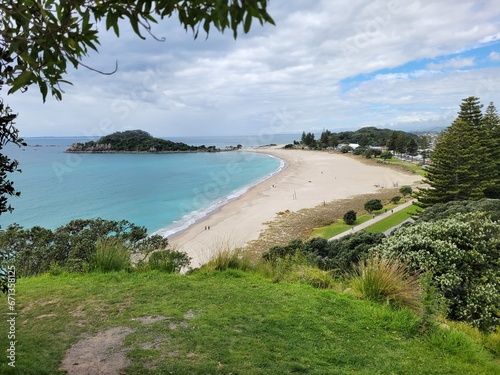 Beach in Tauranga  New Zealand