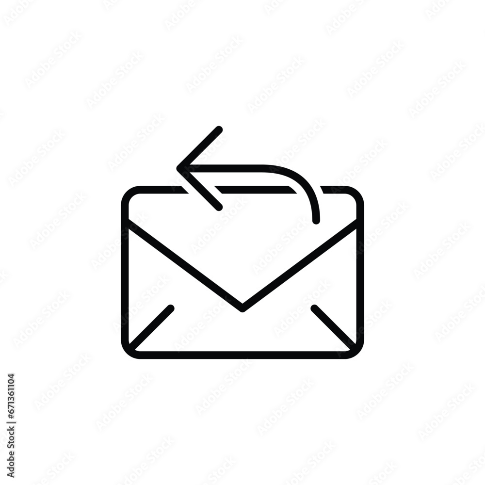 Forward reply email vector icon Forward reply email vector icon