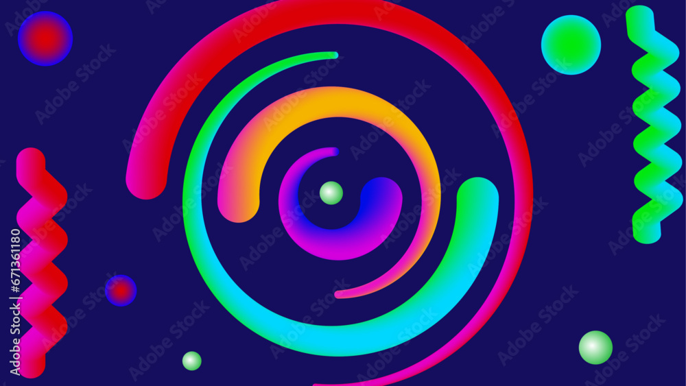 Gradient Liquid Abstract Futuristic 3d Background. Futuristic gradient geometric background. Gradient Liquid Abstract Futuristic 3d Background. Futuristic gradient geometric background.