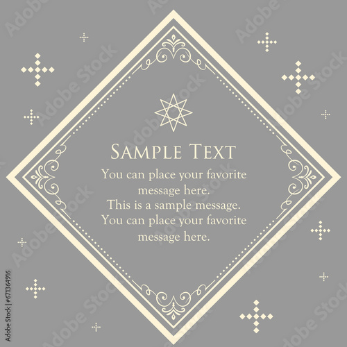 アンティークフレーム素材