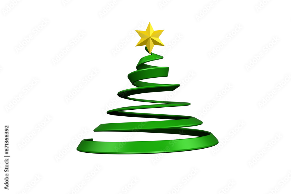 Digital png illustration of decorated christmas tree on transparent background Digital png illustration of decorated christmas tree on transparent background