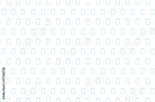 Digital png illustration of rows of blue tags on transparent background