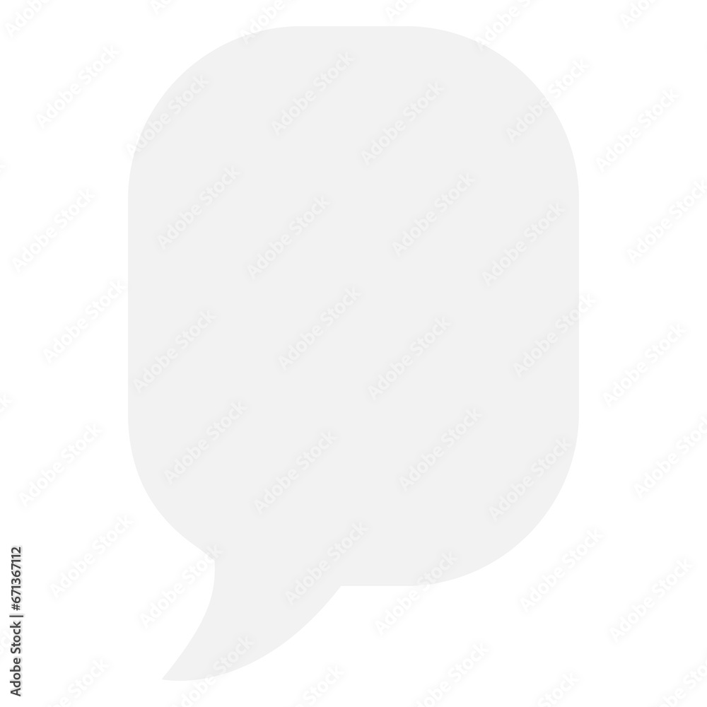 Digital png illustration of white speech bubble with copy space on transparent background Digital png illustration of white speech bubble with copy space on transparent background