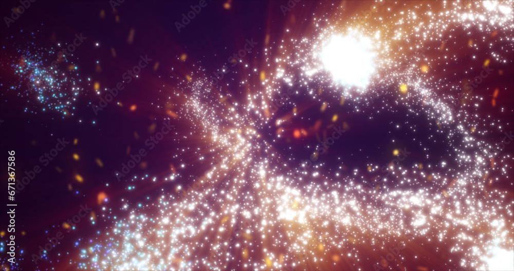 Abstract festive bright background of yellow fireworks fireworks salutes and fiery sparks Abstract festive bright background of yellow fireworks fireworks salutes and fiery sparks
