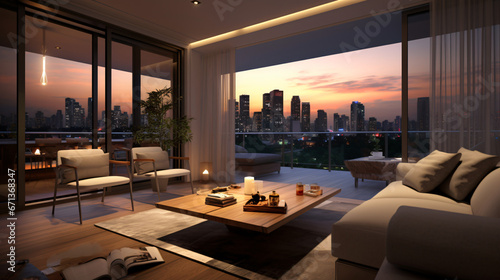 Apartment condominium interior design © Rimsha