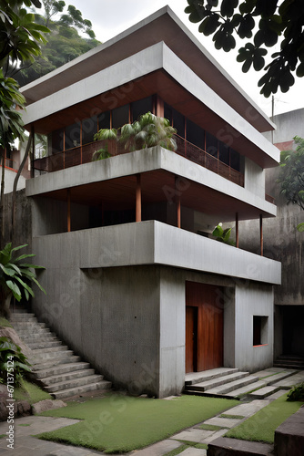 A house of Latin American architecture