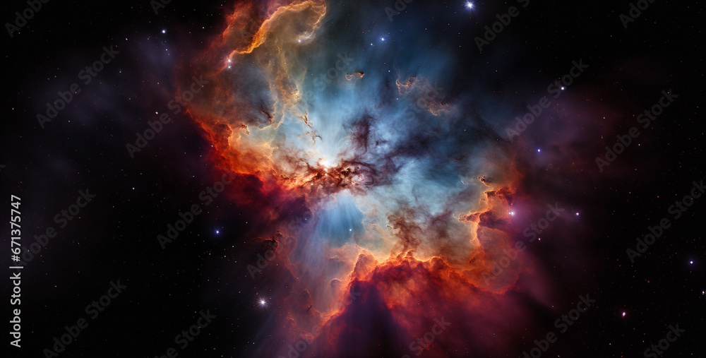 black hole 8th dimensional space fractal Cinematic lighting hd background Blue Wing Nebula extreme close up photography tilt blur insanely hd background