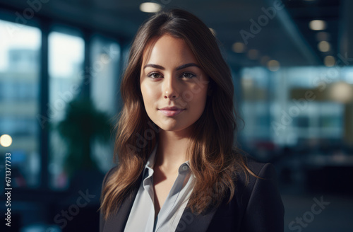 Wallpaper Mural Portrait of a confident working woman Torontodigital.ca