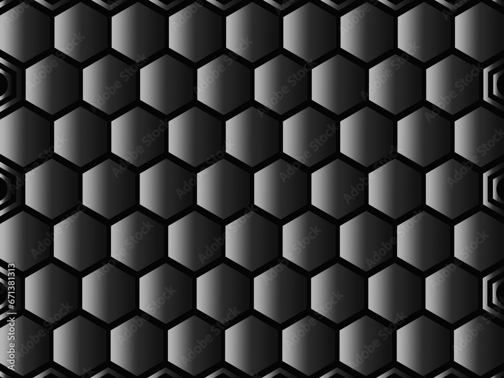 Abstract dark background with metallic luxury shapes. Metal background. Perfect for Banners, Plaques, Posters, Flyers and Banner Designs. Eps10 vector template.
