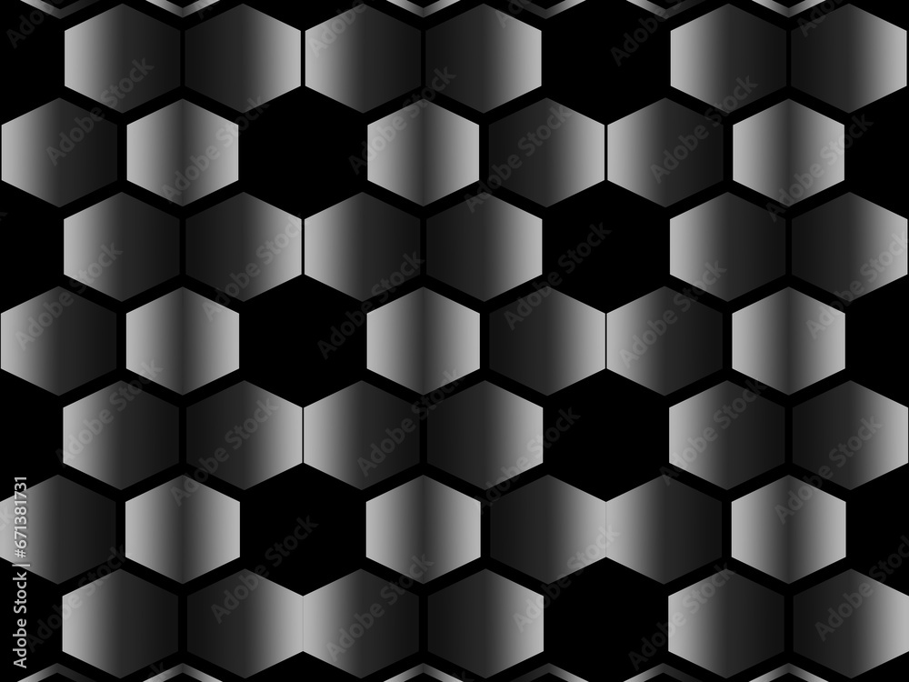 Abstract dark background with metallic luxury shapes. Metal background. Perfect for Banners, Plaques, Posters, Flyers and Banner Designs. Eps10 vector template.