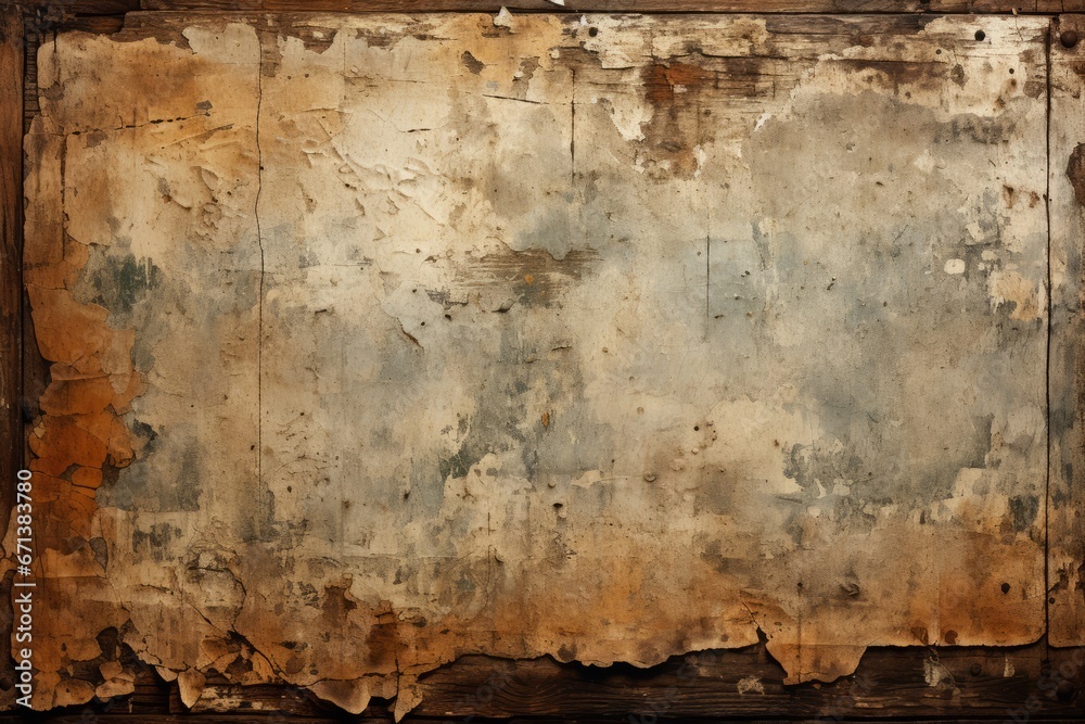 Old paper texture aged and weathered vintage - obrazy, fototapety, plakaty 