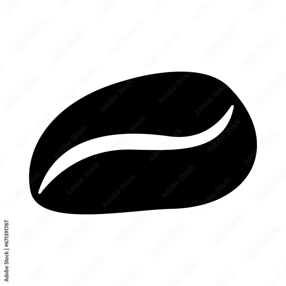 Coffee bean icon Coffee bean icon