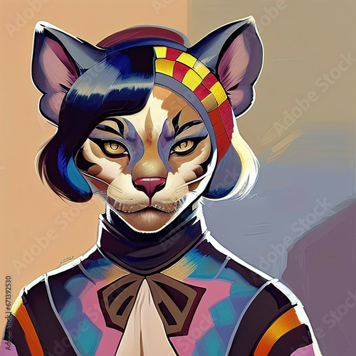 Portrait of a Anthropomorph...