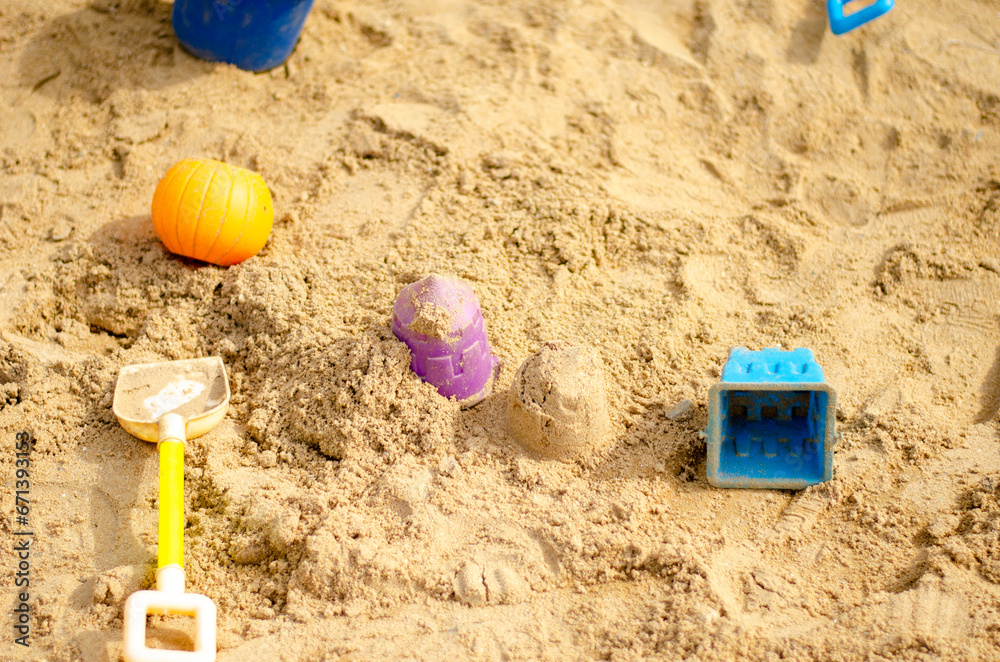 sand digging toy plastic children's toys in the sand, beach recreation for children. sand digging toy plastic children's toys in the sand, beach recreation for children.