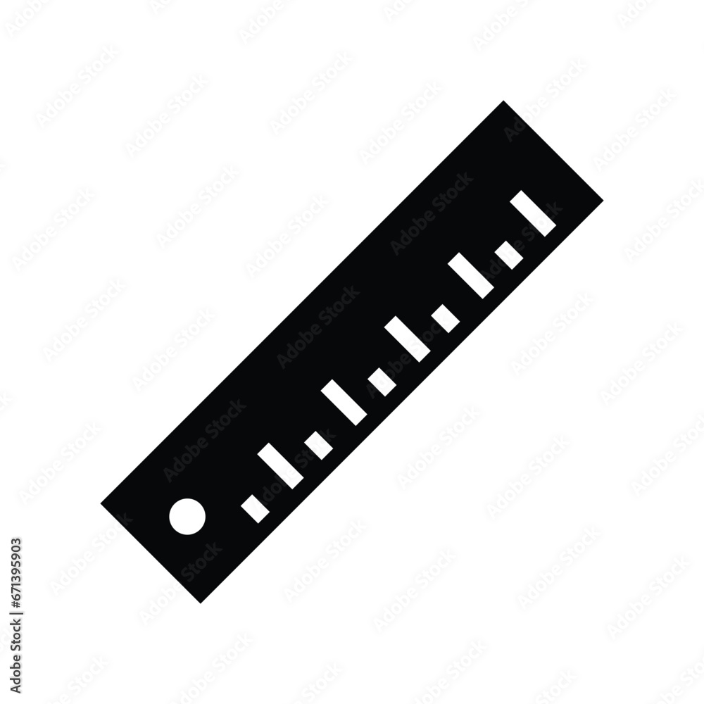 Ruller Icon Vector Design Template Ruller Icon Vector Design Template