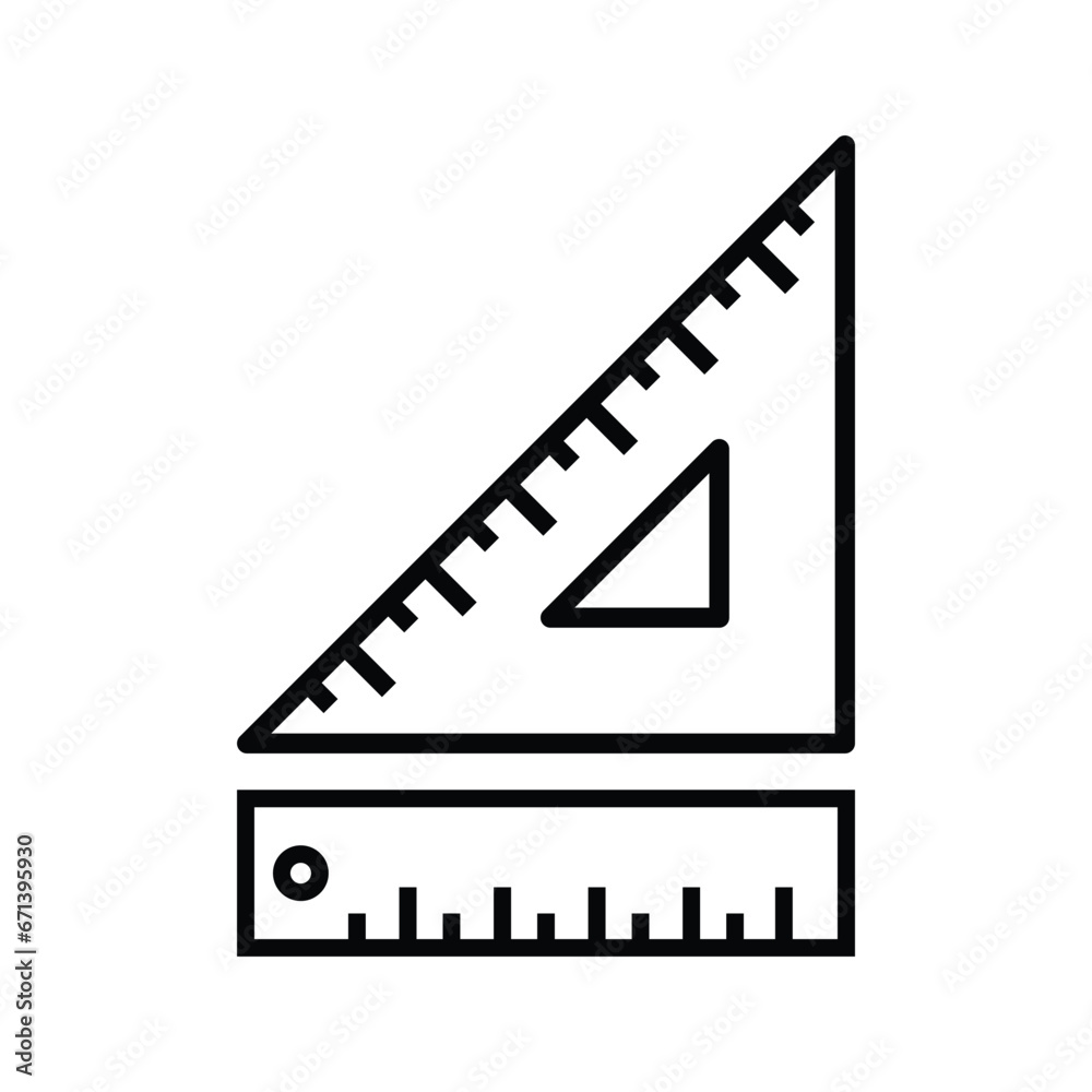 Ruller Icon Vector Design Template Ruller Icon Vector Design Template
