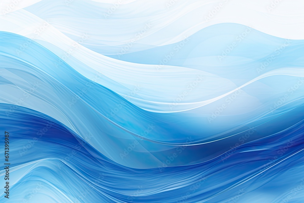 Blue Abstract Wave Background Blue Abstract Wave Background
