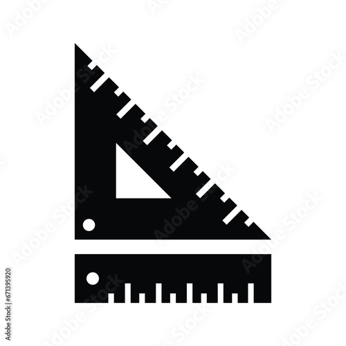 Ruller Icon Vector Design Template