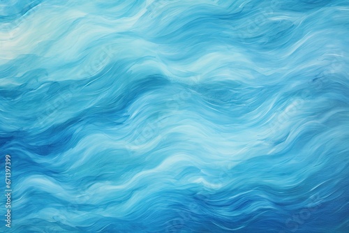 Ebb and Flow: Veil-like Wave Texture on Blue Abstract Background © Michael