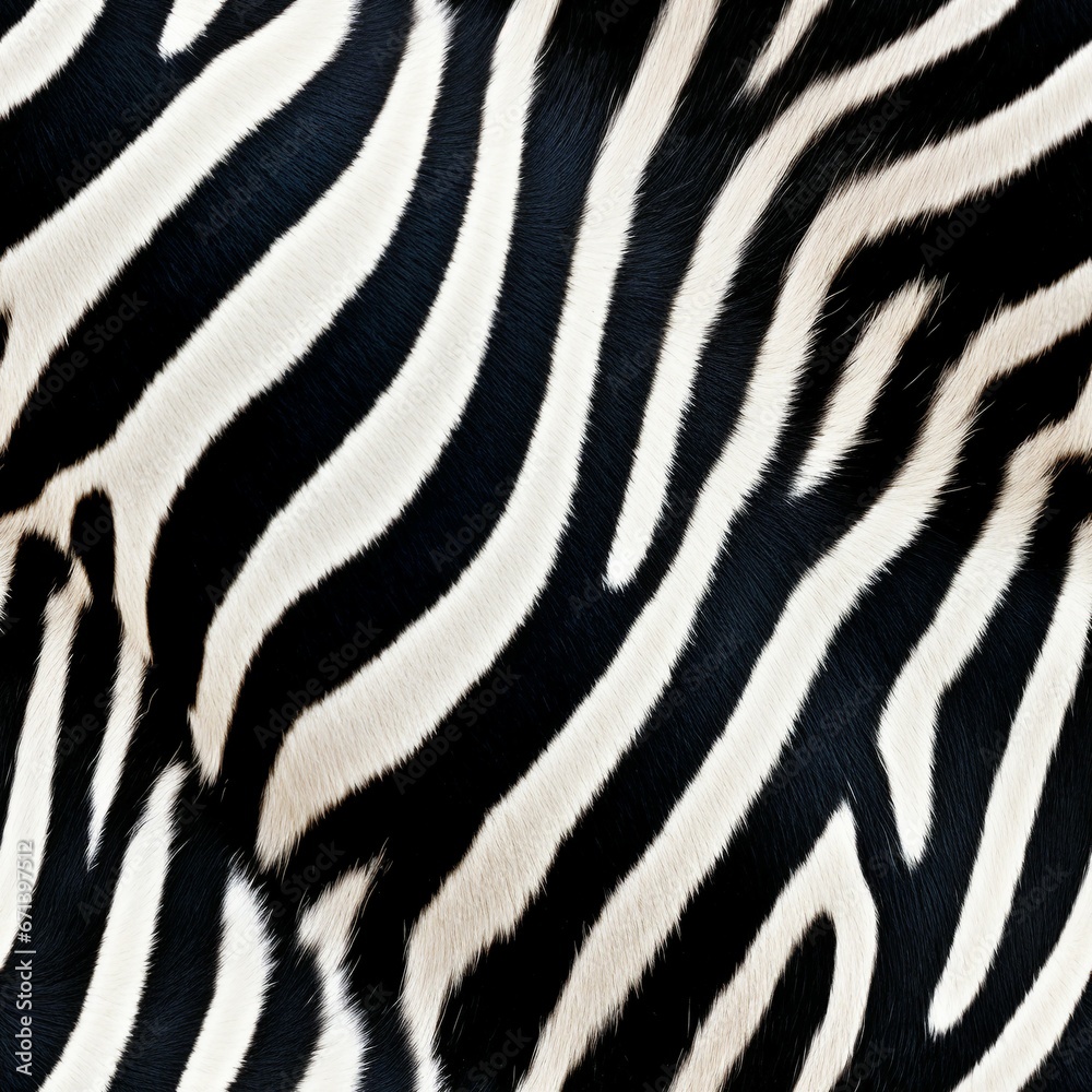 High-resolution image of Zebra stripes, seamless image High-resolution image of Zebra stripes, seamless image