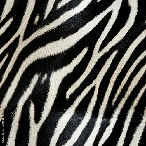 Close-up image of Zebra stripes, seamless image
