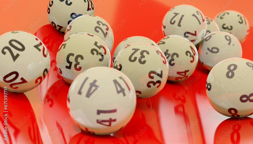 Naklejka premium Lotto021123a