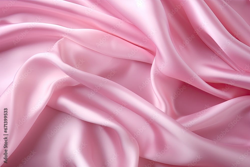Pink Purity: Romantic Background with Smooth, Elegant Pink Silk or Satin Pink Purity: Romantic Background with Smooth, Elegant Pink Silk or Satin