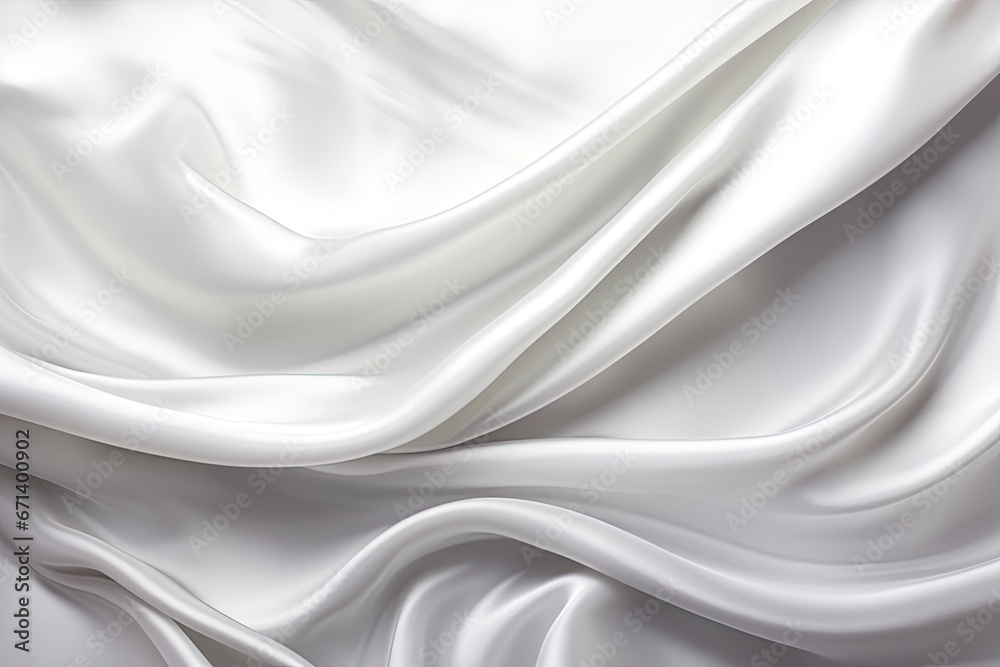 Silver Symphony: Soft Gray Satin Textures - Elegant and Refined Backgrounds