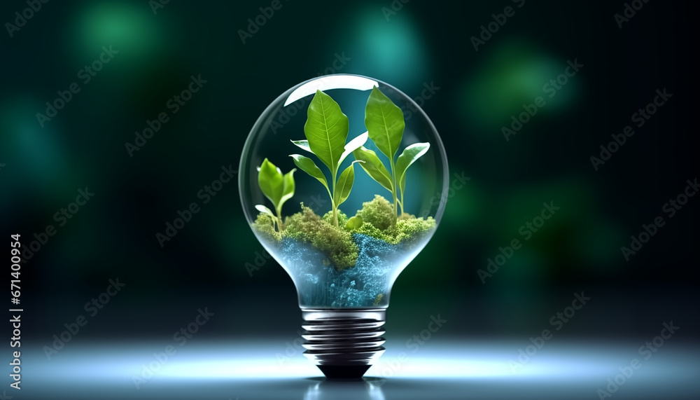 eco friendly business concept green eco friendly business concept green