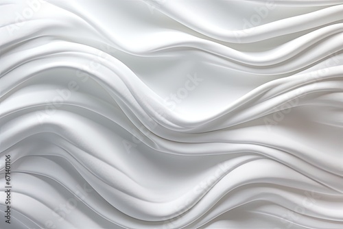 The Satin Ripples: White Gray Texture with Soft Blur Pattern
