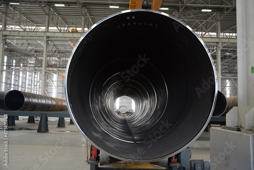 Large diameter steel pipe plant, Steel pipe manufacturing, Steel pipes for drilling oil and water