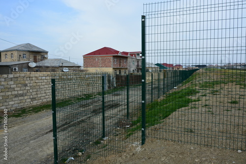 High green metal fence, High Security Palisade Metal Fencing Manufacturer