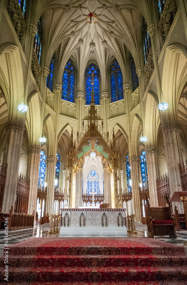 The St. Patrick's Cathedral, Cathedral in New York City, New York
