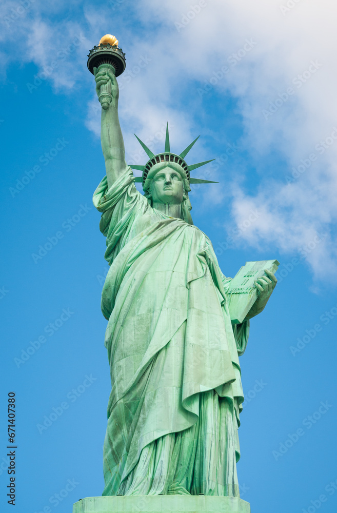 Fototapeta premium Statue of Liberty, in New York Harbor in New York City
