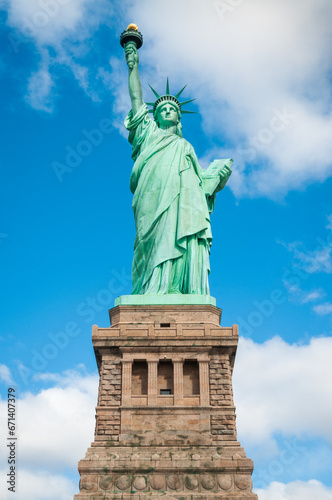 Statue of Liberty  in New York Harbor in New York City