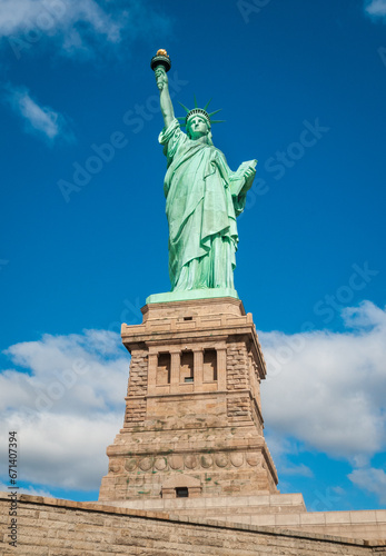 Statue of Liberty  in New York Harbor in New York City