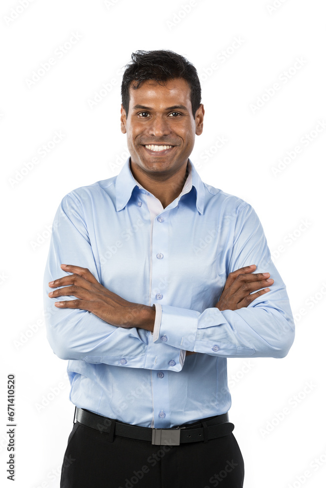 Happy Indian business man Happy Indian business man