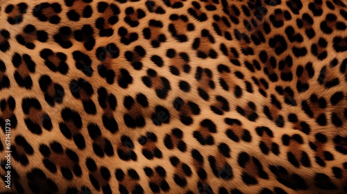 Leopard skin seamless background